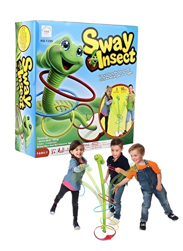 Sway Insect Ring Toss Game for Kids – Fun Balance & Coordination Playset - Image 1